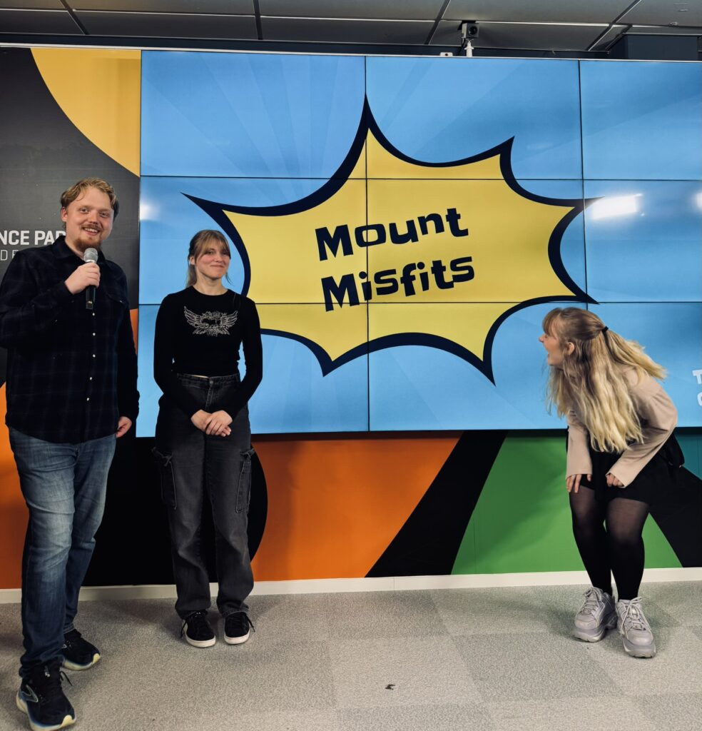 Start up night - pitch av studenter